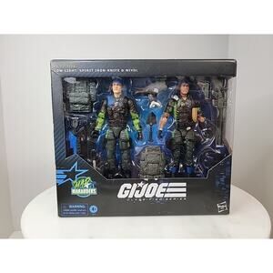 G.I. Joe Classified Series 128 Mad Marauders LOW-LIGHT and SPIRIT & NIYOL 2-pack